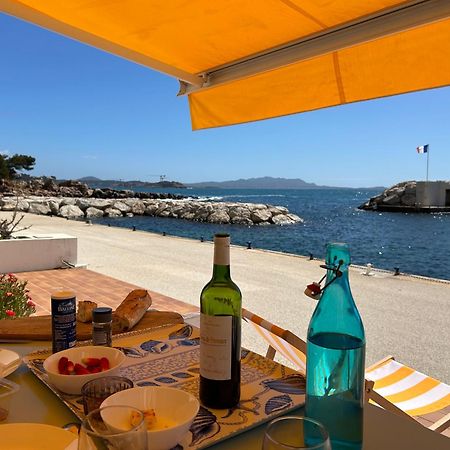 Horizon Bleu Bandol : Appartement Pieds Dans L'Eau Ngoại thất bức ảnh