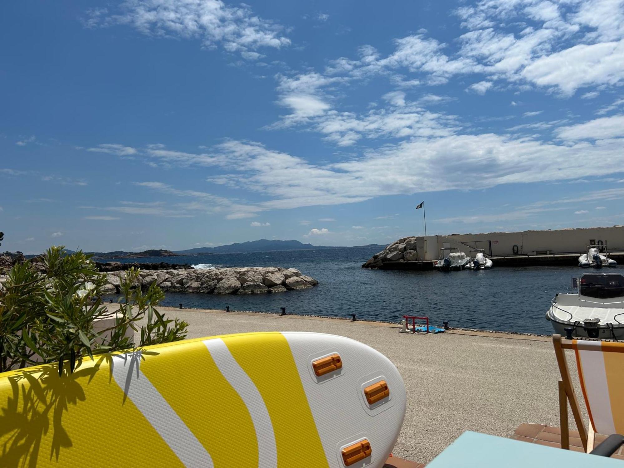 Horizon Bleu Bandol : Appartement Pieds Dans L'Eau Ngoại thất bức ảnh