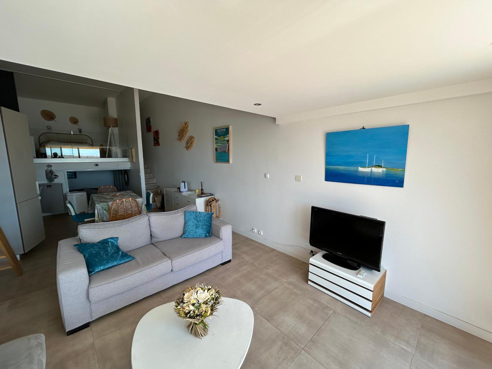 Horizon Bleu Bandol : Appartement Pieds Dans L'Eau Ngoại thất bức ảnh